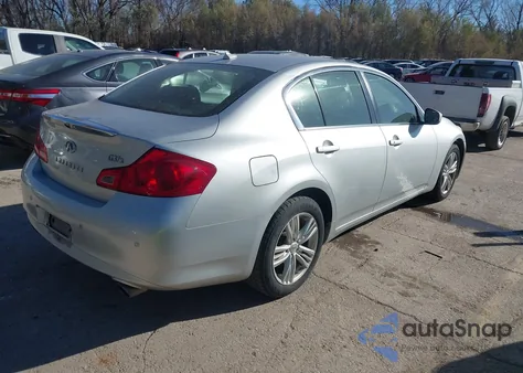 2013 Infiniti G37X from USA, damaged, VIN JN1CV6AR2DM770216